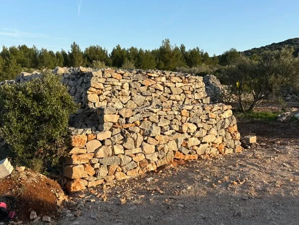 Kameni zid i masline